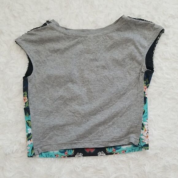 Xhilaration Silver Sequins Skirt Set Sz Xsmall - Picture 6 of 11